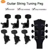 Fluid Mha10B Akustik Gitar Burgusu 3+3 Set + Vida Somun Pul
