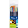 Pelikan Lot de 8 pinceaux synthétiques de qualité supérieure