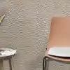 Tink 3D Kendinden Yapışkanlı Duvar Kağıdı Yeni Nesil Akustik Keçe Panel Desenli 52x98 cm (Ekru, 2 Adet 1 m²)