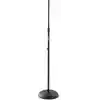 On Stage Stands MS7201B Round Base Mikrofon Standı - Siyah