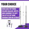 On Stage Stands MS7201B Round Base Mikrofon Standı - Siyah