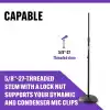 On Stage Stands MS7201B Round Base Mikrofon Standı - Siyah