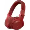 Pioneer DJ HDJ-CUE1BT-R, Bluetooth özellikli DJ kulaklık, kırmızı