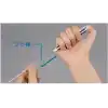 Tombow Mono Zero Kalem Silgi, Yuvarlak Uç, 2,3Mm, Siyah