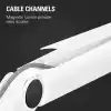 Elgato Wave Mic Arm LP Mikrofon Kolu, Beyaz, Kablo Yönetimli, Alçak Profil