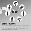 Elgato Wave Mic Arm LP Mikrofon Kolu, Beyaz, Kablo Yönetimli, Alçak Profil