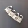 Alice AP-30M2 Finger Picks Bej Parmak Tarzı Pena, Akustik Gitar Pena 14/15/16/17mm (4 ADET)
