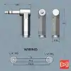 Hosa 1/4 inç TRS (F) - 1/4 inç TRS (M) Sağ Açılı Çevirici (GPP-273)