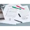 Pilot Długopis V Sign - ince yazı kalemi - çelik uç 2,0 mm - çizgi genişliği 0,6 mm - gerekli paket 3 adet - siyah, mavi ve kırmızı
