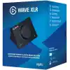 Elgato Wave XLR - XLR mikro için ses mikseri ve ön amplifikatör, arayüz kontrolü, 48 V fantom besleme, sessize almak için dokunun, yayın, kayıt, podcast, Mac/PC için dijital karıştırma yazılımı
