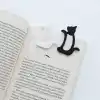 3D Baskı Renkli Kedi Kitap Ayracı - 6 Adet