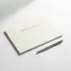 Fark Tanıtım/Paperto. Tarihsiz Aylık Planlayıcı, 29,7 × 21 cm, 32 Sayfa, 110 gr Ivory Kağıt, Krem Kapak, Aylık Plan Defteri (İngilizce)