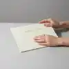 Fark Tanıtım/Paperto. Tarihsiz Aylık Planlayıcı, 29,7 × 21 cm, 32 Sayfa, 110 gr Ivory Kağıt, Krem Kapak, Aylık Plan Defteri (İngilizce)