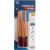Pensan PE01010TKKRMT10 1010 Tükenmez Kalem, 10 Lu Blister 1 Mm,çok_renkli