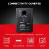 M-AUDIO BX5-5 Stüdyo Monitör Hoparlörü, Akustik Alan Kontrolü ile Müzik Prodüksiyonu ve Karışımı için, 100W 2 Yönlü Aktif Hoparlör, Tek