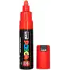 Posca Uni-Ball 181321 Marker Uni geniş yuvarlak uçlu, kırmızı
