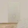 Tink 3D Kendinden Yapışkanlı Duvar Kağıdı Yeni Nesil Akustik Keçe Panel Leopar Desen 52x98 cm (Ekru, 2 Adet 1 m²)