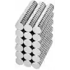 50 Adet 6x2 mm Yuvarlak Güçlü Neodyum Mıknatıs (Çap 6 mm Kalınlık 2 mm)