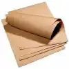 A4 Kraft Kağıt 100 Adet (21x29.7 cm) - Doğal Kahverengi Ambalaj, Baskı, Çizim, Paketleme ve Hobi İçi Çok Amaçlı Saman Kağıdı