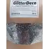 500gr Glitter Gümüş Sim Tozu iri Taneli Chunky – Epoksi, Boya, Resin Art, Mum, Nail Art,Dekorasyon Toz Sim (Profesyonel Boy)