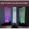 gaman GM-01 Siyah RGB Işıklı Gaming Oyuncu Kulaklık Standı