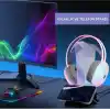 gaman GM-01 Siyah RGB Işıklı Gaming Oyuncu Kulaklık Standı