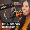 RØDE WS14 PodMic ve PodMic USB için Premium Pop Filtresi (Siyah)