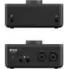 Audient EVO4, EVO 4 USB ses arabirimi ses kartı müzik üretimi için (2 in / 2 out USB ses arayüzü, 48 Volt Phantom besleme, 2 mikrofon preamp, loopback,Windows/Mac/iOS), Siyah