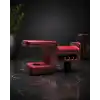Siyah-Kırmızı Asılabilir Kulaklık Standı - Bloodblade Edition - Masa Kenarı Kulaklık Standı