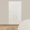 Tink 3D Kendinden Yapışkanlı Duvar Kağıdı Yeni Nesil Akustik Keçe Panel Dalgalı Desen 52x98 cm (Beyaz, 10 Adet 5 m²)