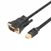 VegGieg Mini DisplayPort (DP) to VGA Full HD 1080P Görüntü Video Aktarım Kablosu 1.5 Metre
