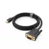VegGieg Mini DisplayPort (DP) to VGA Full HD 1080P Görüntü Video Aktarım Kablosu 1.5 Metre