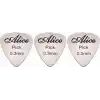 Alice Paslanmaz Çelik 0.30mm Metal Gitar Penası - 3 Adet Pena