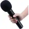Mudder 5li Paket Köpük Mikrofon Kapağı El Mikrofonu Ön Cam (5li Paket)