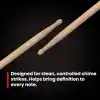 Vic firth Baget(Çift) Chrıs Coleman, Sıgnature, Hıckory, 0.6