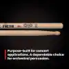 Vic firth Baget(Çift) Chrıs Coleman, Sıgnature, Hıckory, 0.6