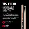 Vic firth Baget(Çift) Chrıs Coleman, Sıgnature, Hıckory, 0.6