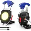 6sı 1 Arada Anahtarlık Fener, COB LED Mini El Feneri, Type-C Şarjlı, 7 Aydınlatma Modu, Karabinalı Çok Amaçlı Kamp Feneri, Şişe Açacağı, Tornavida, İp Kesici, Mıknatıslı Acil Durum Feneri
