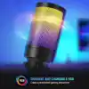 FIFINE PC oyun mikrofonu, USB mikrofon, yayın podcast stüdyosu için, mikrofon standı ve sessize alma tuşlu, PS4 PS5 Mac için
