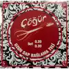 Çöğür Uzun Sap Bağlama Saz Teli 0.20 4 Adet Tam Takım Tel + her takım tel için 2 Tezene (4 adet Takım Tel 8 tezeneli paket)