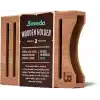 Boveda-Purolar için | Humidor için Ahşap Tutucu | İki ile Kullanımı için (2) Boyut 60 Yığılmış (Ayrı Satılır) | Manyetik ve Velcro Montaj Setleri içerir | 1-Count