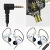 CCA C12 in Kulak Monitör Kulaklıklar 5BA 1DD Hibrid HiFi IEM Kulaklık Gürültü Izole Stereo Kablolu Kulakiçi Müzisyenler Audiophile Şarkıcılar DJ