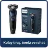 Philips 5000 Serisi Tıraş Makinesi S5445/03, Sinekkaydı Tıraş, Islak ve Kuru Kullanım