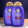 ogx dolgunlaştırıcı biotin & kolajen saç bakım kremi yeni ph dengeli formül 385ml