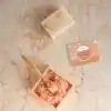 Hanzade Bitkisel Himalaya Tuz Sabunu 300-350 Gr x 3 Adet Zengin Mineralli Doğal Saf Pembe Himalaya Kaya Tuzu Sabunu Doğal Peeling