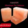 Hanzade Bitkisel Himalaya Tuz Sabunu 300-350 Gr x 3 Adet Zengin Mineralli Doğal Saf Pembe Himalaya Kaya Tuzu Sabunu Doğal Peeling