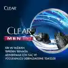 Clear Men 3 in 1 Şampuan & Duş Jeli Arındırıcı Kömür Saç Yüz Vücut İçin