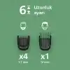 Philips 3000 Serisi 7 in 1, Erkek Bakım Seti, Yüz&Saç Tıraş Makinesi, Cilt Dostu Bıçaklar, MG3920/15