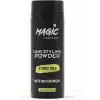 Magic Cosmetics Saç Şekillendirici Toz Wax 20gr - Şekillendirici Saç Pudrası, Mat Görünüm, Görünmez Doku, Anında Hacım Verici Pudra Wax - Tüm Saç Tipleri İçin, Unisex
