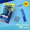 Gillette Sensor3+ Comfort 8li Yedek Bıçağı Başlıklı Tıraş Makinesi